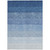 8' X 10' Blue And Gray Ombre Washable Indoor Outdoor Area Rug