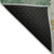 10' X 14' Emerald And Gold Abstract Washable Indoor Outdoor Area Rug