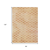 8' X 10' Peach And Rust Polka Dot Washable Indoor Outdoor Area Rug