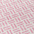 8' Pink And Ivory Round Geometric Washable Indoor Outdoor Area Rug - Pink, Ivory
