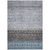 10' X 14' Blue Gray And Charcoal Southwestern Washable Indoor Outdoor Area Rug