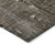 8' X 10' Chocolate And Beige Abstract Washable Indoor Outdoor Area Rug - Chocolate, Beige
