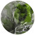 8' Round Green Round Abstract Washable Non Skid Indoor Outdoor Area Rug Contemporary Style - Green Color