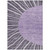 8' X 10' Purple Eggplant And Lavender Abstract Washable Indoor Outdoor Area Rug - 608219347932