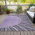 8' X 10' Purple Eggplant And Lavender Abstract Washable Indoor Outdoor Area Rug - 608219347932