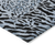 8' X 10' Blue Animal Print Washable Indoor Outdoor Area Rug