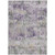 8' X 10' Lavender And Purple Striped Washable Indoor Outdoor Area Rug - 880016863048