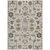 8' X 10' Ivory Beige And Taupe Oriental Washable Indoor Outdoor Area Rug