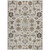 8' X 10' Ivory Beige And Taupe Oriental Washable Indoor Outdoor Area Rug
