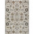 8' X 10' Ivory Beige And Taupe Oriental Washable Indoor Outdoor Area Rug
