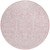 8' Pink And Ivory Round Damask Washable Indoor Outdoor Area Rug