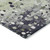 8' X 10' Artichoke Green And Purple Abstract Washable Indoor Outdoor Area Rug