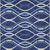 10' X 14' Navy Blue And Denim Blue Abstract Washable Indoor Outdoor Area Rug Transitional Style - Navy Blue, Denim Blue Color