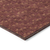 9' X 12' Burgundy Geometric Washable Non Skid Indoor Outdoor Area Rug