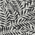 9' X 12' Black And Ivory Floral Washable Indoor Outdoor Area Rug