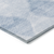 10' X 14' Blue Geometric Washable Non Skid Indoor Outdoor Area Rug