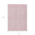 10' X 14' Pink And Silver Geometric Washable Indoor Outdoor Area Rug