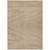 8' X 10' Khaki And Brown Abstract Washable Indoor Outdoor Area Rug