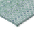 9' X 12' Aqua Teal Blue And Ivory Tribal Washable Indoor Outdoor Area Rug