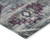 10' X 14' Gray Charcoal And Silver Southwestern Washable Indoor Outdoor Area Rug