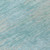 8' Aqua Teal Blue And Gray Round Abstract Washable Indoor Outdoor Area Rug
