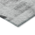 8' X 10' Gray And Charcoal Geometric Washable Indoor Outdoor Area Rug
