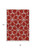 8' X 10' Red And Ivory Geometric Washable Indoor Outdoor Area Rug - 880016771091
