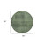 8' Olive Green And Gray Round Striped Washable Indoor Outdoor Area Rug - Olive Green, Gray
