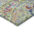 8' X 10' Gray Fern Green And Artichoke Green Paisley Washable Indoor Outdoor Area Rug