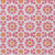 9' X 12' Pink Ivory And Orange Floral Medallion Washable Indoor Outdoor Area Rug