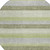 8' Artichoke Green And Ivory Round Striped Washable Indoor Outdoor Area Rug - Artichoke Green, Ivory