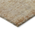 9' X 12' Copper And Terra Cotta Abstract Washable Indoor Outdoor Area Rug