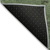 8' X 10' Fern Green And Dark Green Floral Washable Indoor Outdoor Area Rug