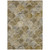 8' X 10' Taupe Beige And Gray Abstract Washable Indoor Outdoor Area Rug