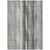 8' X 10' Khaki Ivory And Gray Botanical Leaves Washable Indoor Outdoor Area Rug