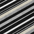 8' Black Ivory And Gray Round Striped Washable Indoor Outdoor Area Rug