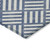 9' X 12' Navy Blue And Ivory Geometric Washable Indoor Outdoor Area Rug - Navy Blue, Ivory