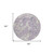 8' Lavender And Ivory Round Abstract Washable Indoor Outdoor Area Rug - 880016796308