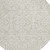 8' Beige And Ivory Round Damask Washable Indoor Outdoor Area Rug