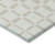 9' X 12' Ivory And Brown Geometric Washable Indoor Outdoor Area Rug