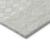 10' X 14' Ivory And Gray Geometric Washable Indoor Outdoor Area Rug
