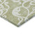 10' X 14' Sage And Ivory Damask Washable Indoor Outdoor Area Rug