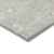 8' X 10' Ivory And Off White Abstract Washable Indoor Outdoor Area Rug