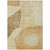 8' X 10' Beige Copper And Brown Abstract Washable Indoor Outdoor Area Rug
