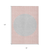 8' X 10' Pink And Silver Striped Washable Indoor Outdoor Area Rug