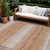 10' X 14' Copper And Beige Abstract Washable Indoor Outdoor Area Rug - Copper, Beige