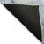 10' X 14' Blue And Silver Abstract Washable Indoor Outdoor Area Rug