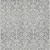 8' X 10' Gray And Ivory Damask Washable Indoor Outdoor Area Rug