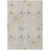 9' X 12' Beige Brown And Green Oriental Washable Indoor Outdoor Area Rug
