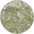 8' Olive Green And Ivory Round Abstract Washable Indoor Outdoor Area Rug - 880016818901